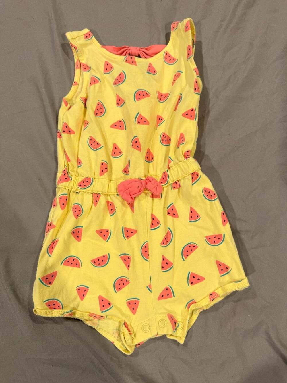 First Impressions Watermelon Romper Size 18 Months